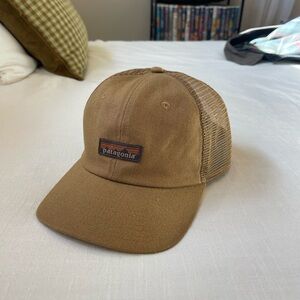 Patagonia Tan Mesh Back Hat
